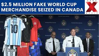 Canada’s $2.5 Million Counterfeit Soccer Jersey Seizure Shocks Football Fans | NewsX World