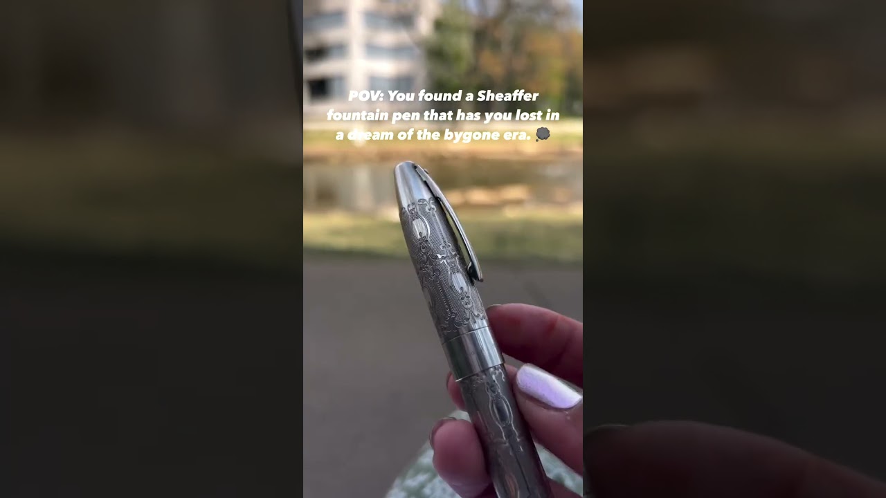 A closer look at the Sheaffer Legacy journeys to the Victorian era with the Legacy.