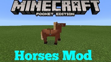 TAMEABLE & RIDEABLE HORSES IN 0.14.0!! - Horses Mod Showcase - Minecraft PE (Pocket Edition)
