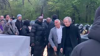 Bernard Arnault in jay z concert in paris Fondation Louis Vuitton 15/April \2023