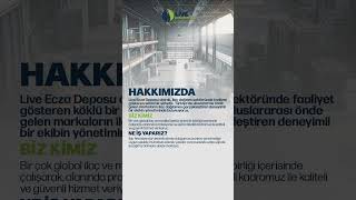 Hakkımızda - Live Ecza Deposu