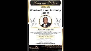 Funeral Service of Winston Lionel Anthony James