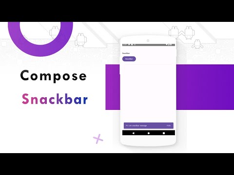 How to Show Snackbar in Jetpack Compose  | SnackbarHost & Scaffold Example