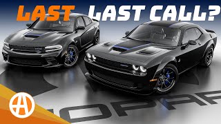 Dodge Challenger and Charger get one FINAL limited model with the Mopar '23