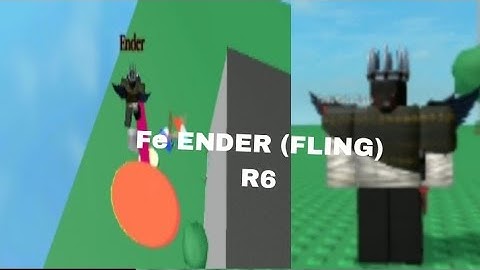 Roblox Fe Script Showcase | Fe Ender (fling) | Fluxus