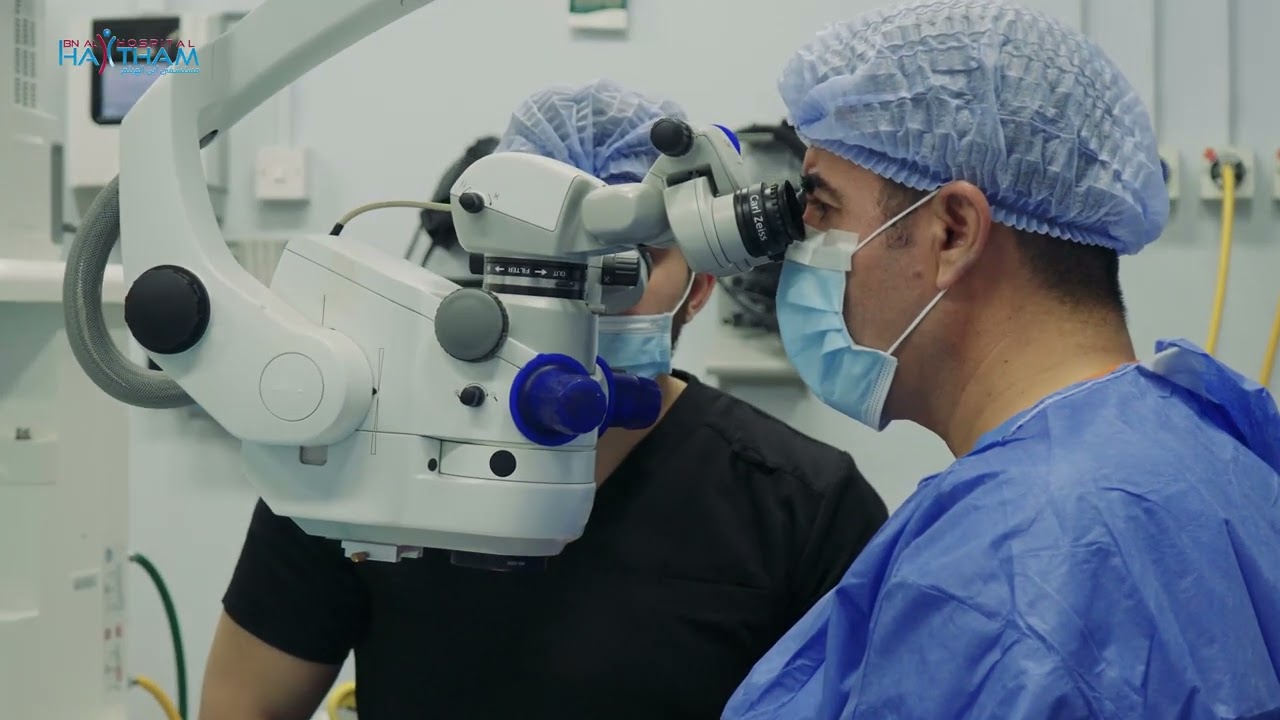 عملية جراحية نوعية لطفل بعمر الشهرين يُعاني من الماء الأبيض الولادي