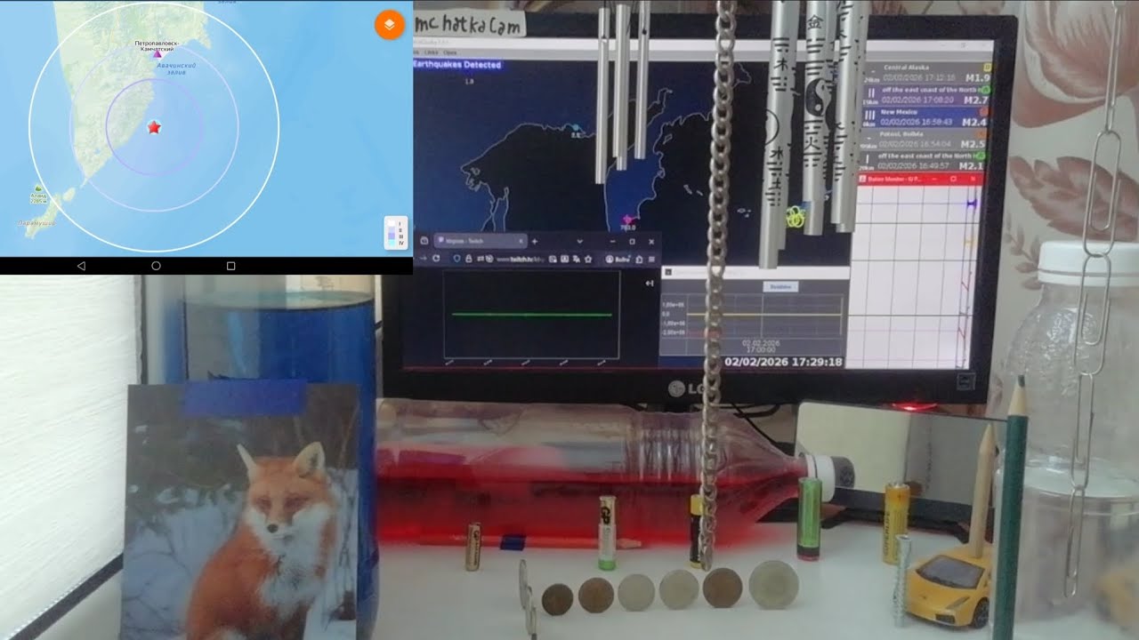 (MMI II) Афтершок в Акватории Тихого океана (М5.1) Эпицентр был в 149 км от г П-Камчатский 