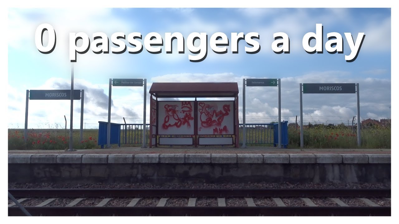 Visiting a lonely train station in Spain (EN/ES) [Shingetsu 【新月】]