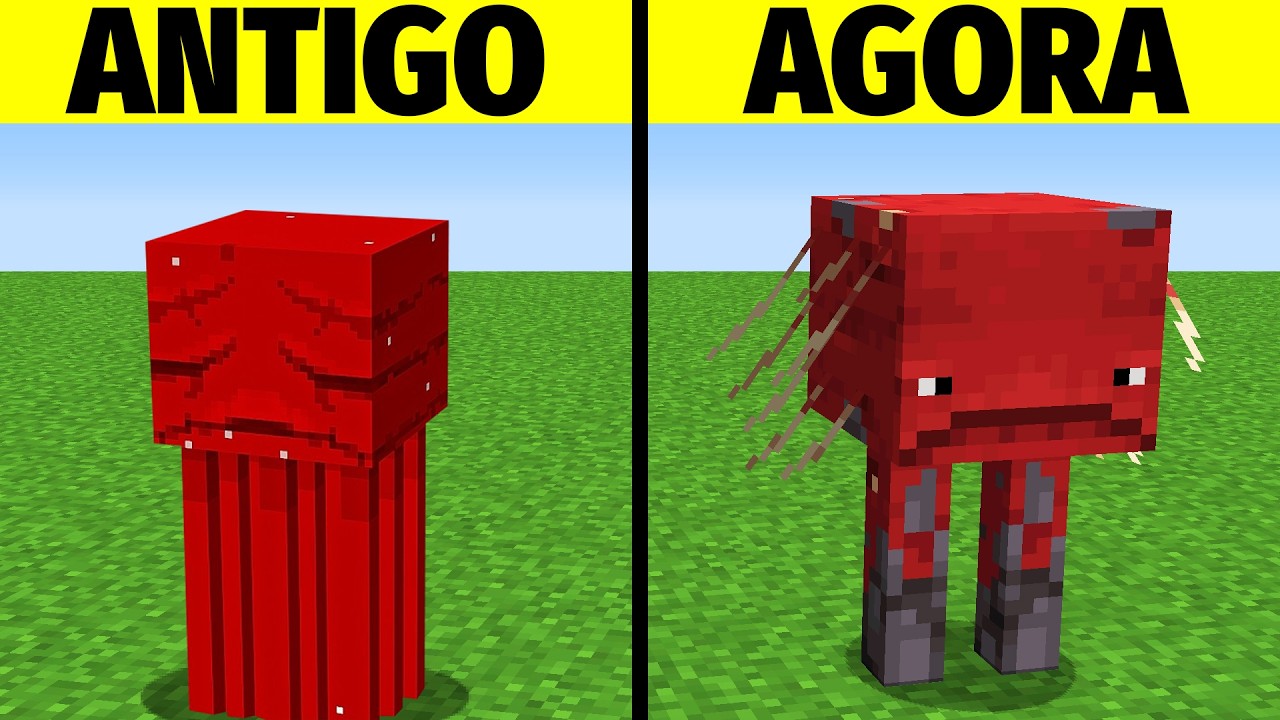 As Mudanças mais BIZARRAS do Minecraft