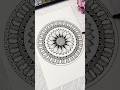 Mandala art💖✨#art #drawing #mandalaart #satisfying #explore #shorts
