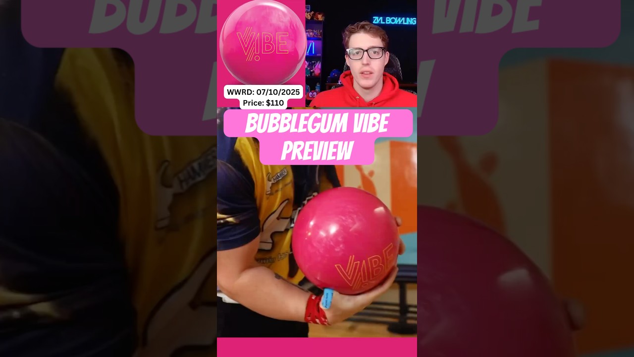 Hammer Bubblegum Vibe Preview! #bowling - YouTube