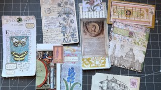 Craft with me #whatsinmybox 2026| Random ephemera making session EP 38