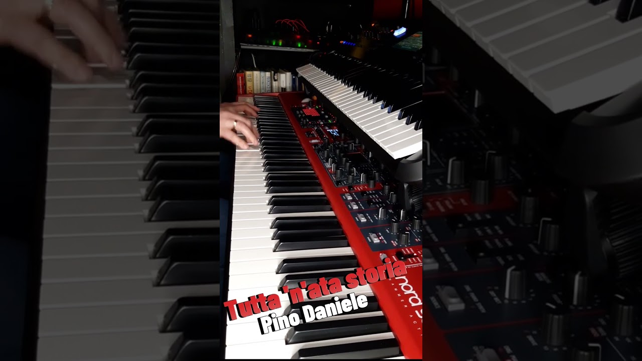 Pino Daniele - Tutta 'n'ata storia (Keyboard cover)