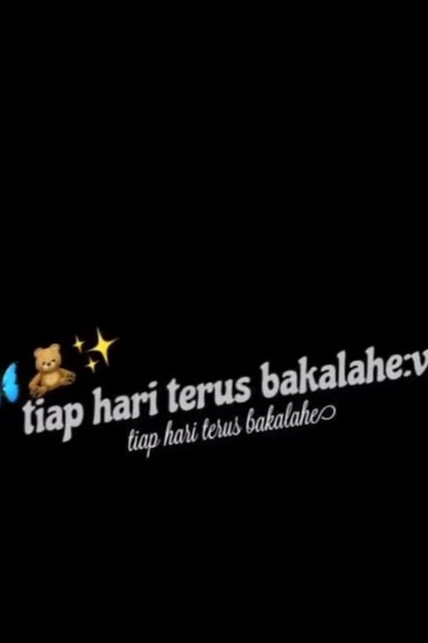 Lirik lagu ko telah capek tiap hari harus bakalahe✨🥺