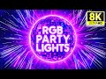 LED RGB Party Lights &ndash; Flashing Disco Lights with Dance &amp; Disco Music