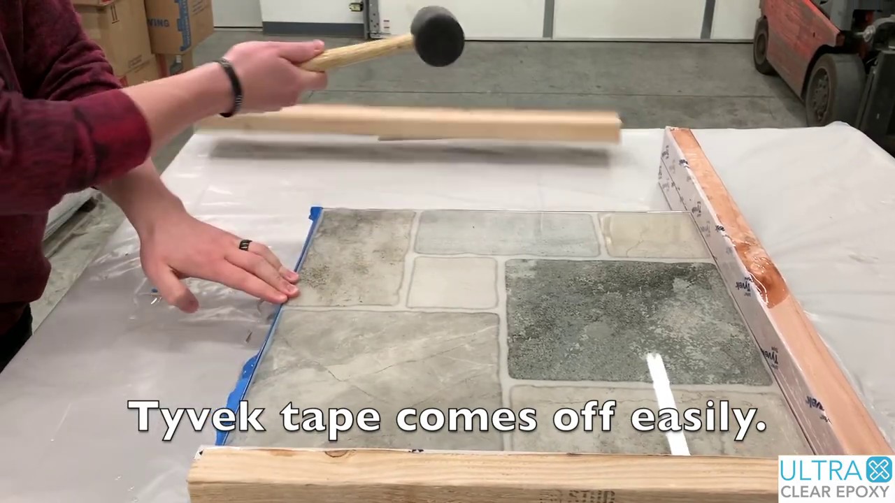 How To Make A Resin Dam With Tape - Resin Obsession