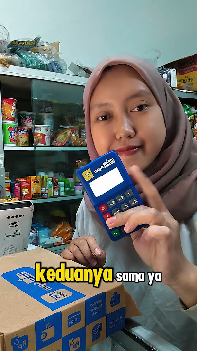 Ini dia perbedaannya EDC , Yang pasti fungsinya sama #edcsaku #bukuagen #edcmandiri #bukuwarung #pkh