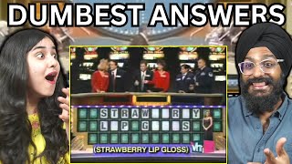 INDIANS REACT TO FUNNIEST GAME SHOW ANSWERS OF ALL TIME😂😂😂 screenshot 1