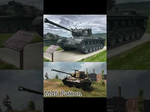 Американские средние танки WOT в реальной жизни #Shorts