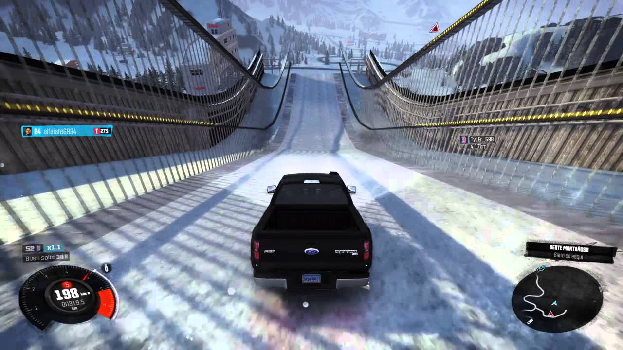 The Crew big jump Ford F-150 Raptor SVT - YouTube