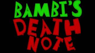 Fnf Bambis Deathnote Ost - Signalwave