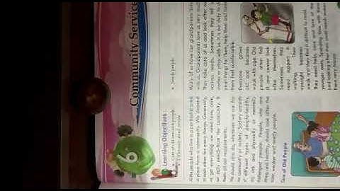 ICSE Class 3rd Chapter- 6 Community Service by Savita Sharma