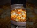 残り物で作った飯も感謝をして満足して完食した