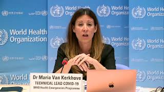 LIVE: WHO gives an update on the global COVID-19 outbreak