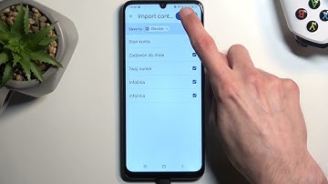 How to Copy Contacts from SD Card to TCL 40 SE Storage?