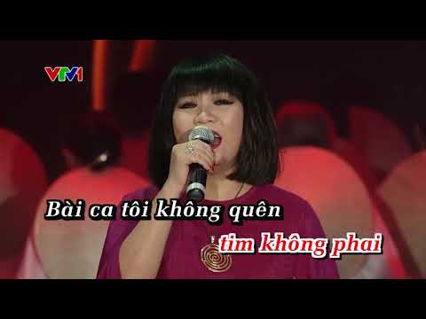 ❤️❤️ ❤️Bài Ca Không Quên ❤️❤️❤️- Cẩm Vân (Karaoke)