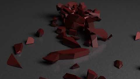 Bullet dynamics test Lightwave 3D