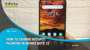 How To Change Hotspot Password On Infinix Note 12