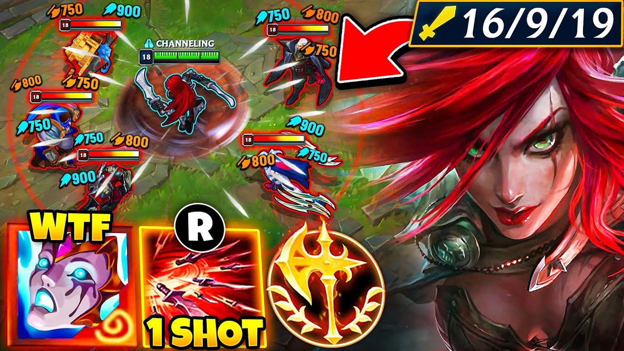 Katarina but I'm a spinning BLENDER OF DEATH 💀 | AP Katarina is ILLEGAL 😱💥