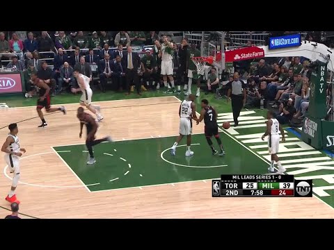 2nd Quarter, One Box Video: Milwaukee Bucks vs. Toronto Raptors