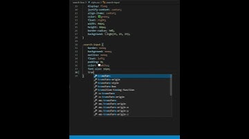 Creating a search box with animation using HTML and CSS