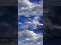 Clouds: Even the Heaviest Ones Eventually Move ☁️ | Sky Aesthetic #shorts