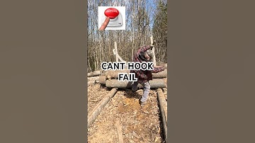 Cant Hook Can’t Do The Job! #canthook #logging #sawmill