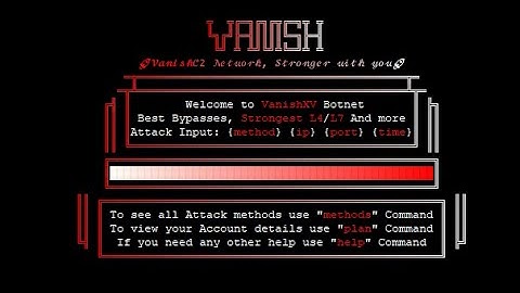 Vanishc2 SHOWCASE tls C2/BOTNET/API 2025 L4 & L7 BEST BYPASS .gg/vanishnet #c2 #ce2