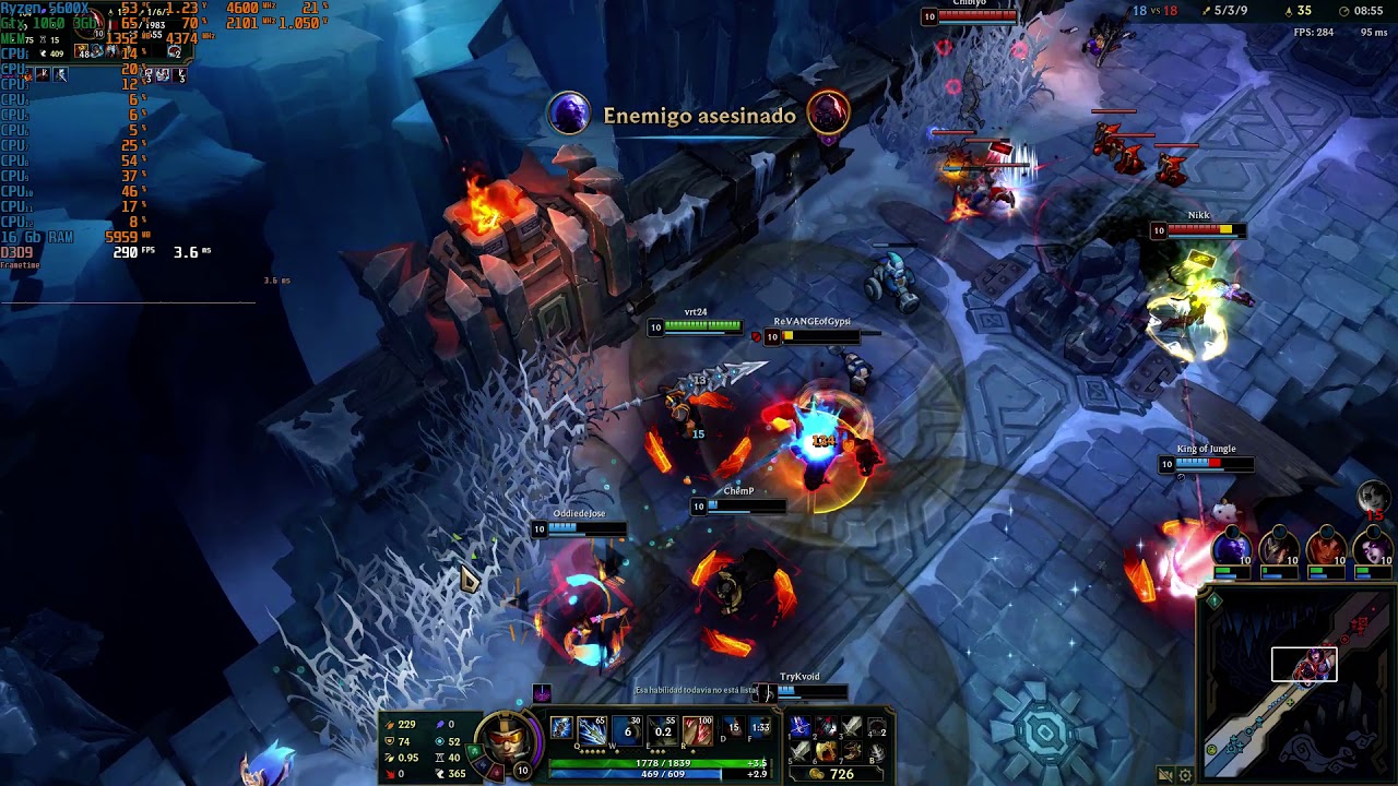 5600x league of legends