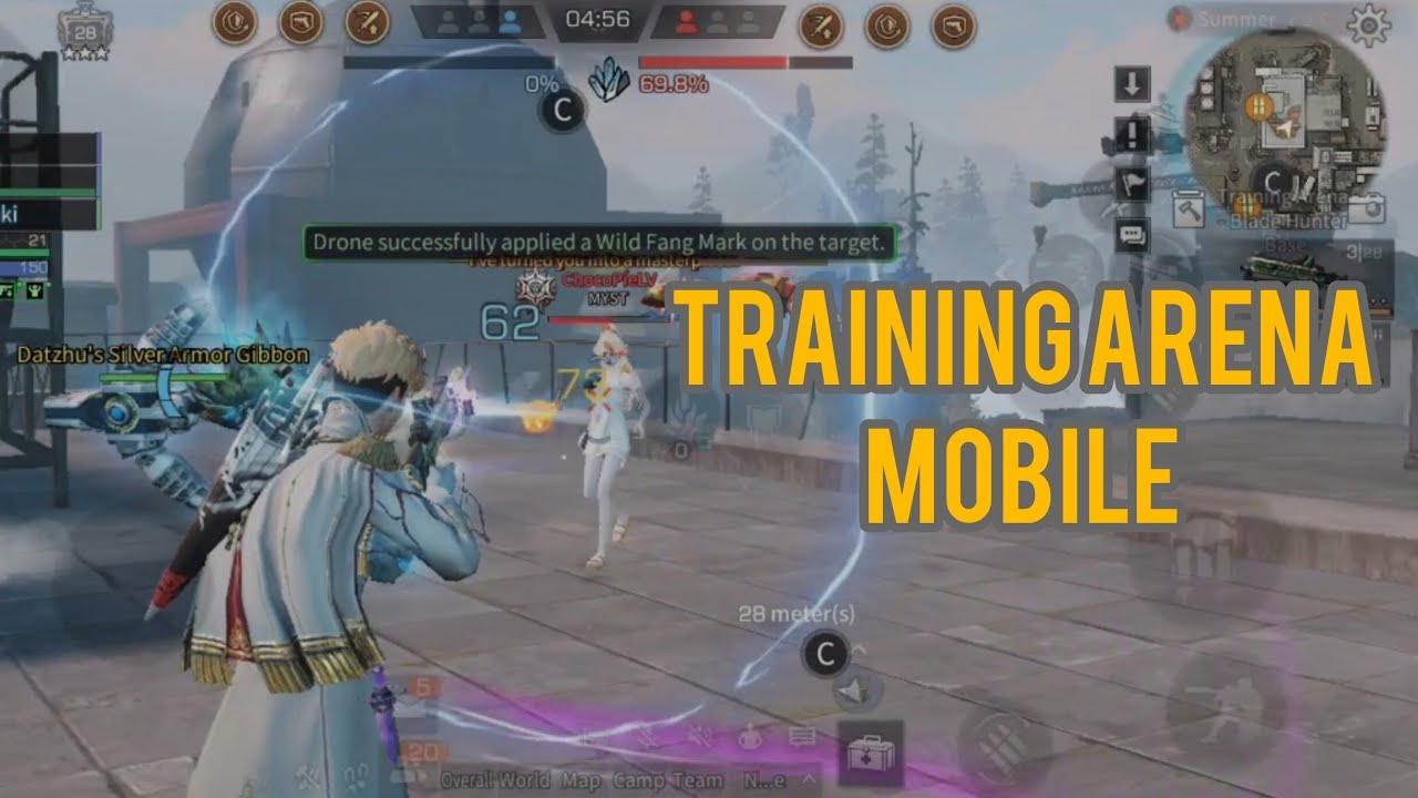 Lifeafter - Training Arena Mobile | Golden Knight Against Royale Knight !!