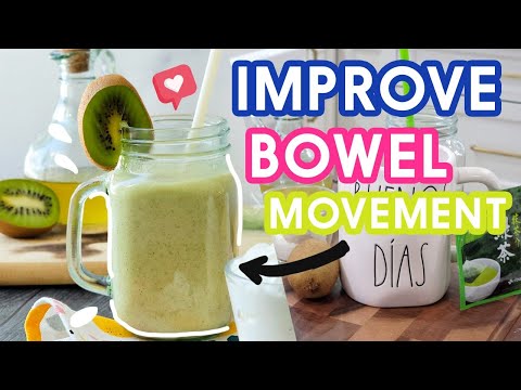 Improve bowel Movement with this Green Smoothie