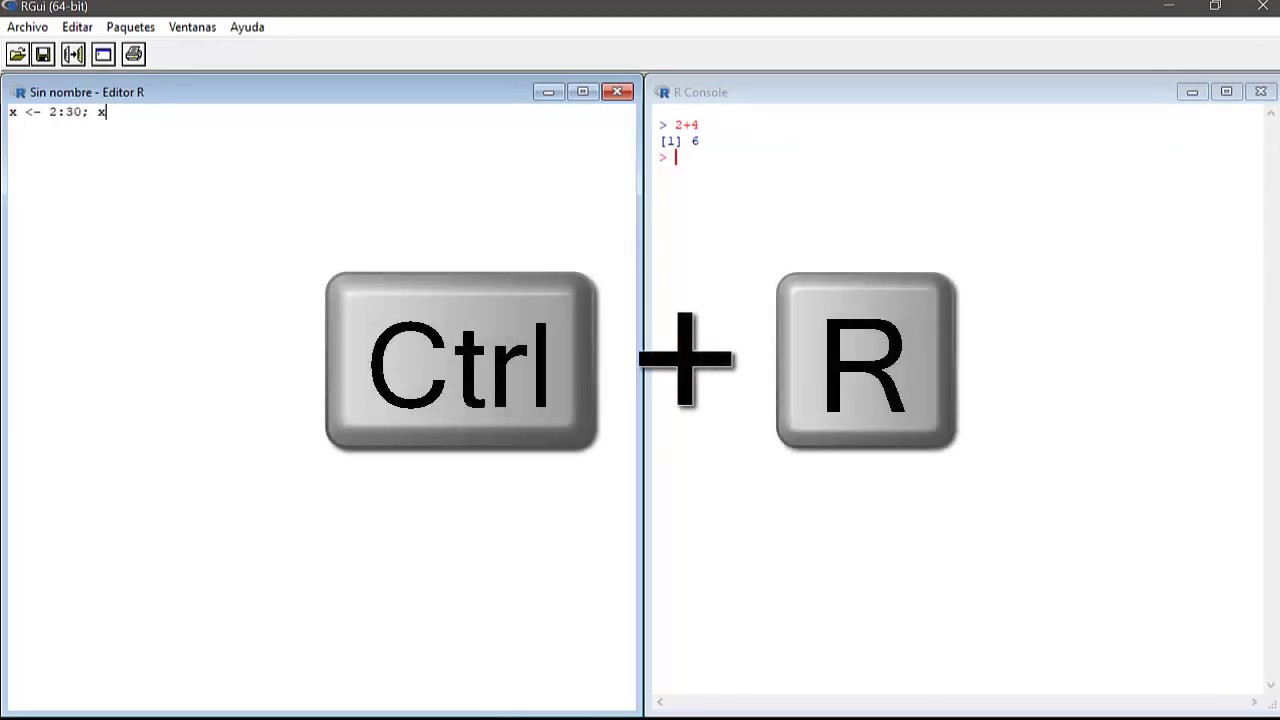 Como descargar R project y su entorno última versión. - YouTube