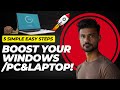 Speed Up Your Windows 10/11 PC (Ultimate Guide)