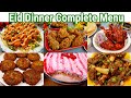 Eid dinner complete menu recipes 2024  eid special dinner menu by tasty food with maria