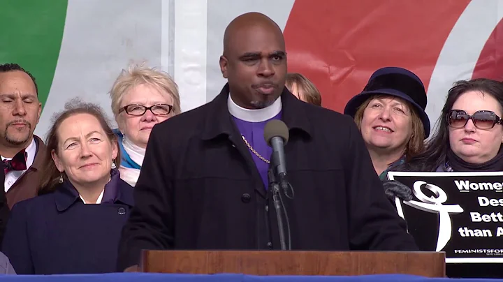 Bishop Vincent Mathews at the 2017 March for Life