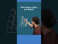 how many cube's 🧐 #maths #education #examination #mathematics#thinking #exam #ntpc #yt #1k #pattern