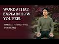 11 Mental Health Terms You've Heard But Never Had Defined — Advanced Part 3