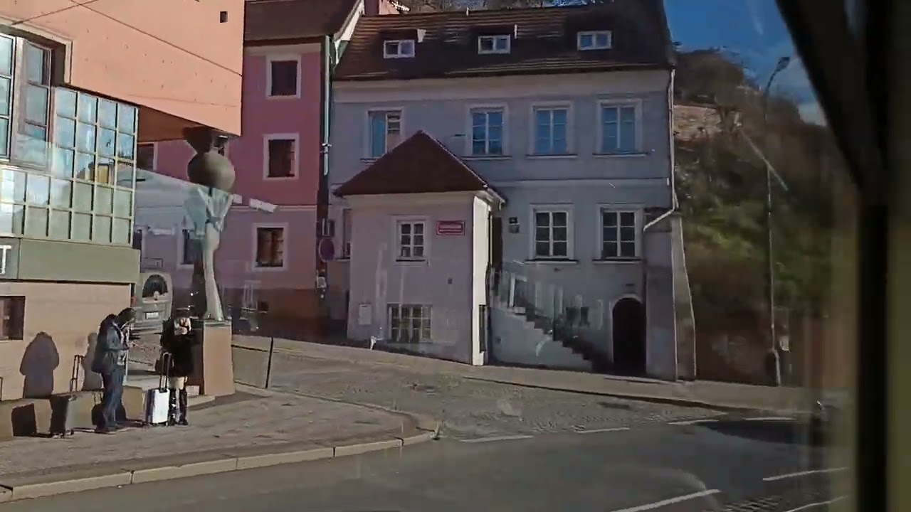 647. 28 12 25. Praha1. Маршрут трамвая 23. 