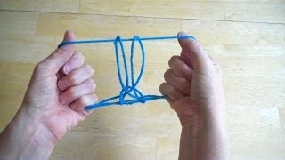 Rabbit String Figure  Tutorial  Pull the Rabbit out of a Hat