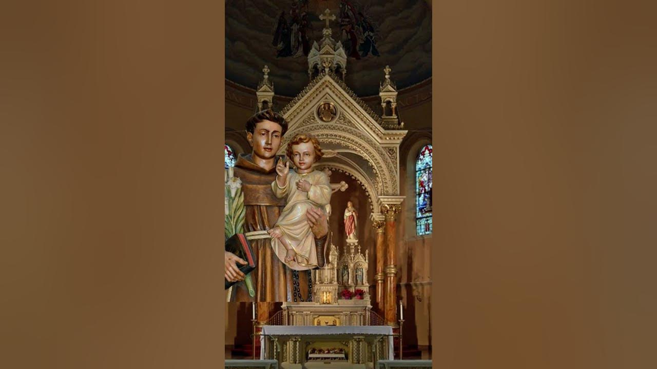 St Anthony's pray for us ♥️ #love #holymother #jesuschrist #romancatholic #song #singapore #usa